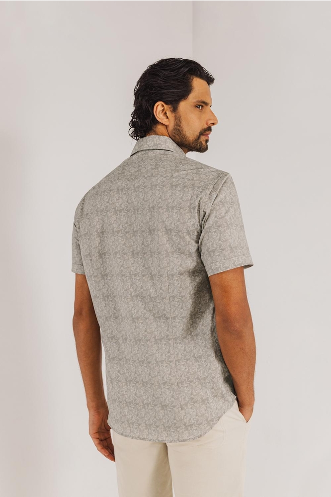 POPLIN OVERHEMD MET BORSTZAK 264 15911 1611